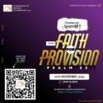 Faith for Provision